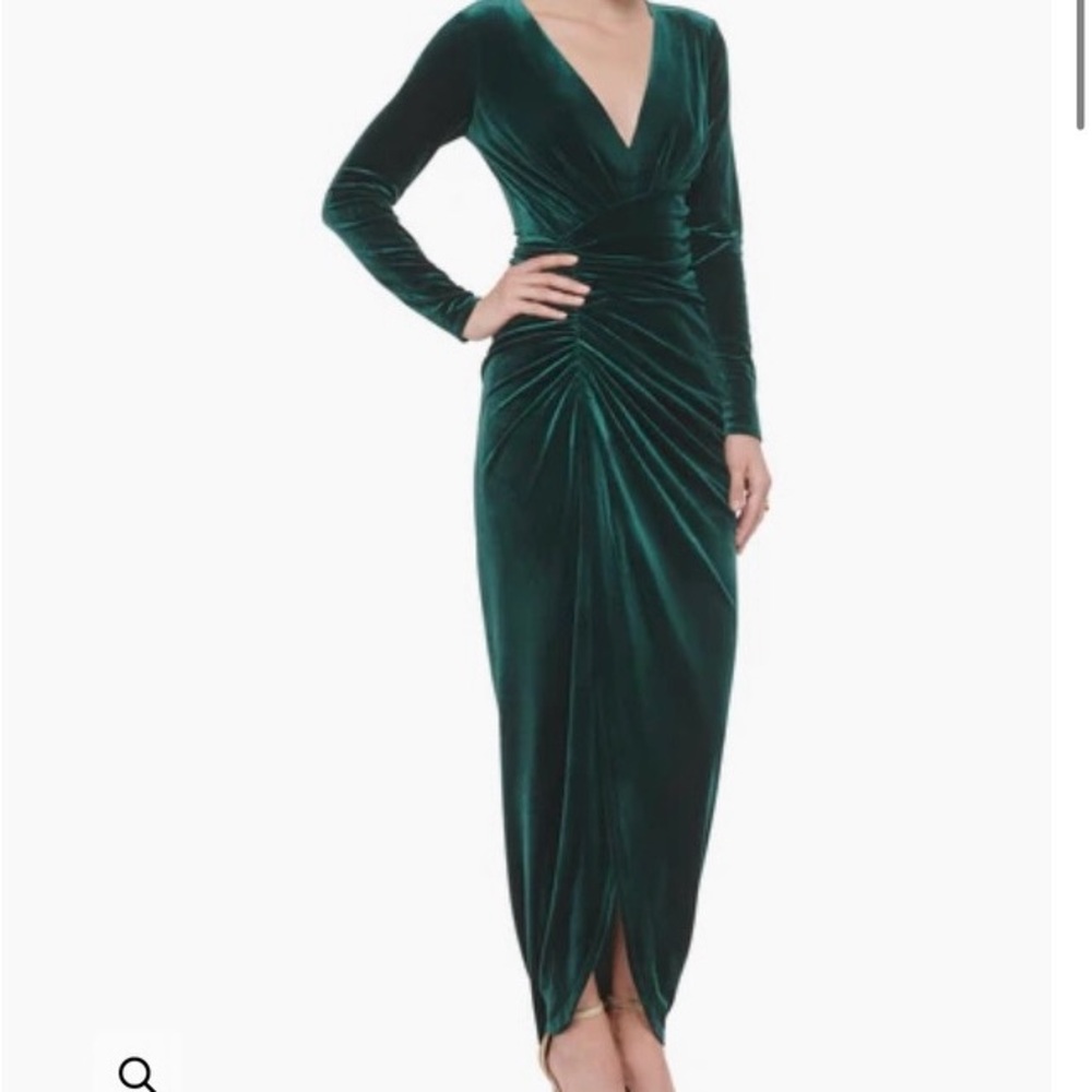 Vince Camuto Velvet Cocktail Gown